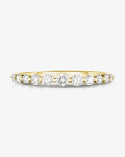Single Prong Diamond Ring