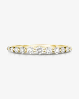Single Prong Diamond Ring