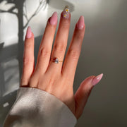The Original Self-Love Chain Ring Pear