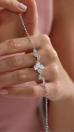 Crystal Butterfly Bracelet