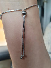 Tennis Bracelet adjustable 4mm