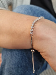 Tennis Bracelet adjustable 4mm
