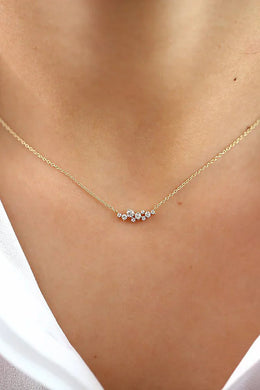 Starlight Cluster Necklace