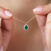 Enchanted Emerald Necklace