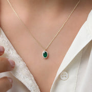 Enchanted Emerald Necklace
