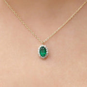 Enchanted Emerald Necklace