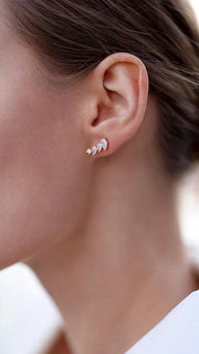 Earing gold Plated
