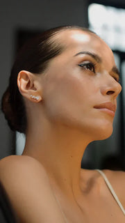 Earing gold Plated
