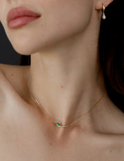 Emerald Marquise Fluid Wave