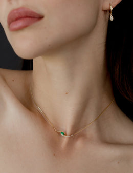 Emerald Marquise Fluid Wave