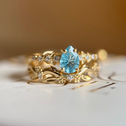 Aquamarine Leaf