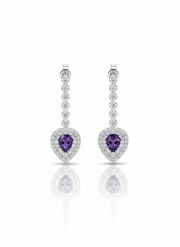 Royal Orchid Earrings