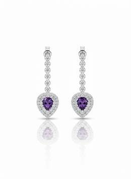 Royal Orchid Earrings