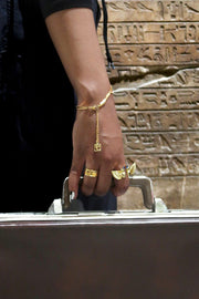 The Wings of Hatshepsut Ring