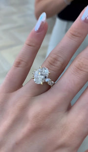 White wave marquise