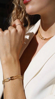 Double chain Bracelets