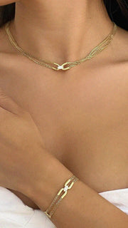 Double chain Bracelets