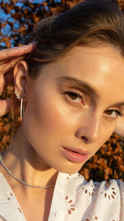 Earing gold Plated