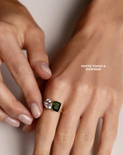 The Midnight Vow Blue Topaz