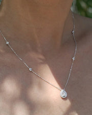 Pear necklace