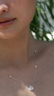 Pear necklace