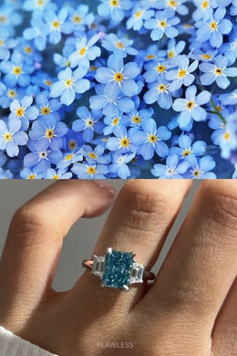 Azure Monolith Ring