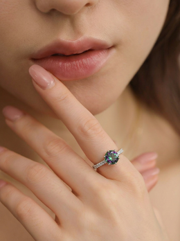 Mystic Topaz Ring