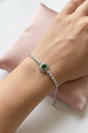 Oldy Emerald Tennis Bracelet