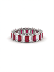 Berry Ice Eternity Ring