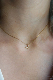 Golden Butterfly Whisper Necklace