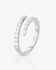 Luxe Open Diamond Wrap Ring