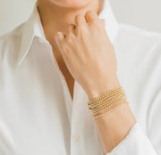 The Demi-Gold Bead Bracelet